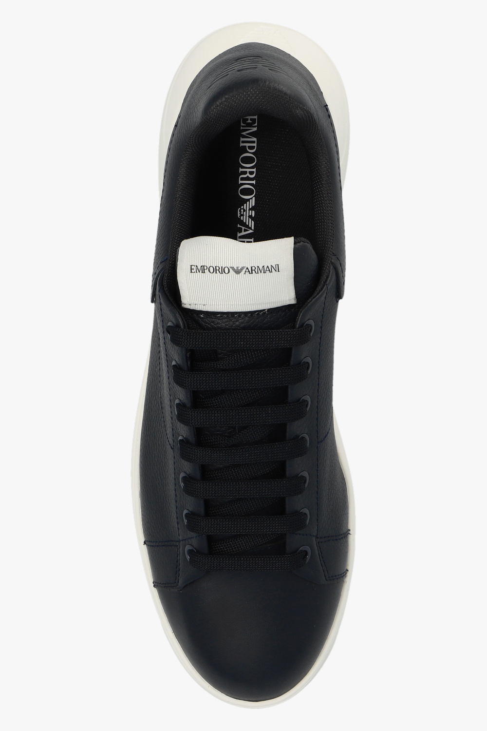 SchaferandweinerShops Japan - Black Leather sneakers Emporio